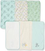 Argos Essentials Disney | Star Wars | Princess Baby Girls' Burp Cloths, Pack of 6